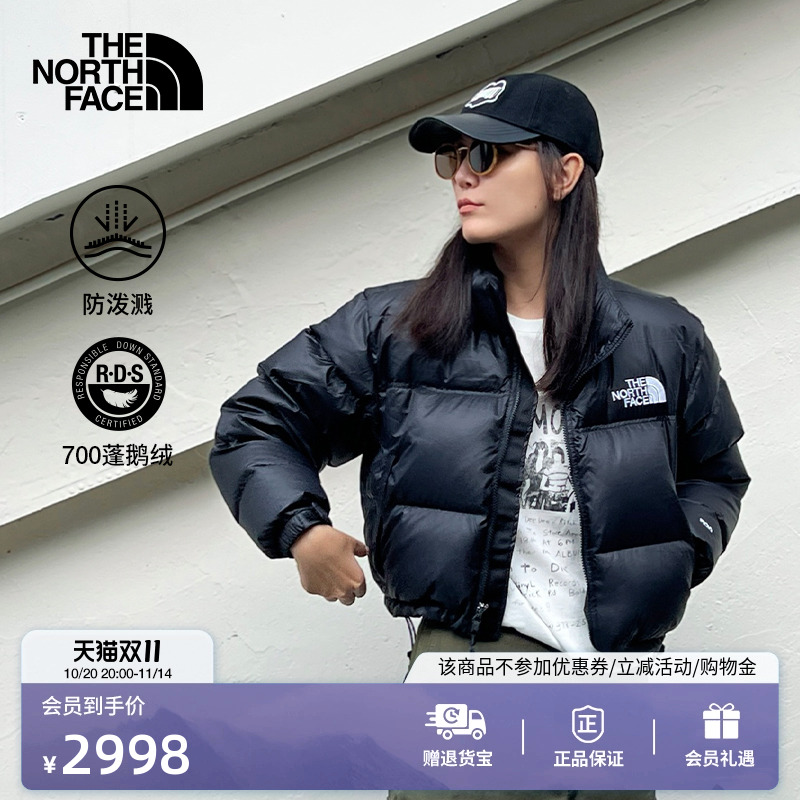 北面ICON女鹅绒羽绒服保暖
