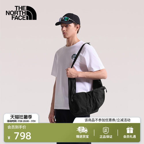 北面男女轻巧便携单肩包