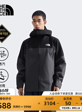 北面Jazzi雪顶冲锋衣男GTX防水硬壳外套户外TheNorthFace|8DCW