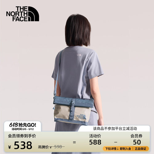 北面男女同款休闲单肩背包斜挎包