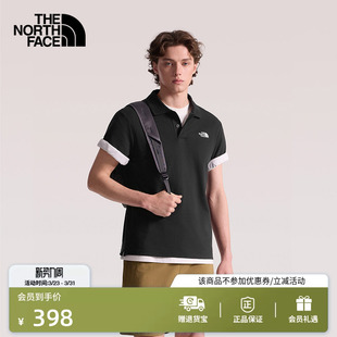 TheNorthFace 北面短袖 运动户外透气新款 男休闲时尚 8FZV POLO衫