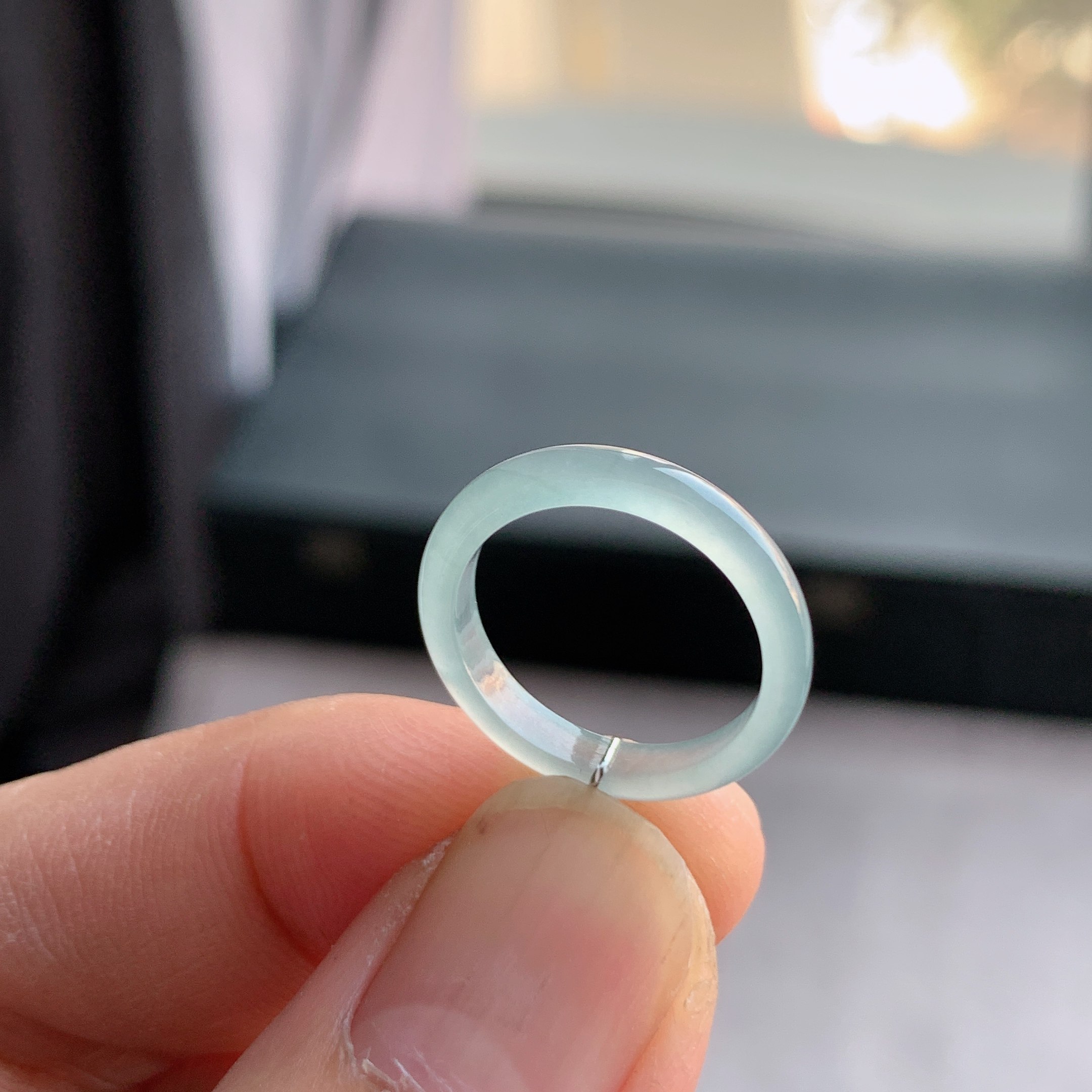 天然A货翡翠 冰种9号白月光戒指指环戒圈32400840,珠宝/钻石/翡翠,戒指/指环,淘宝优惠券,粉丝福利购,淘宝优惠卷