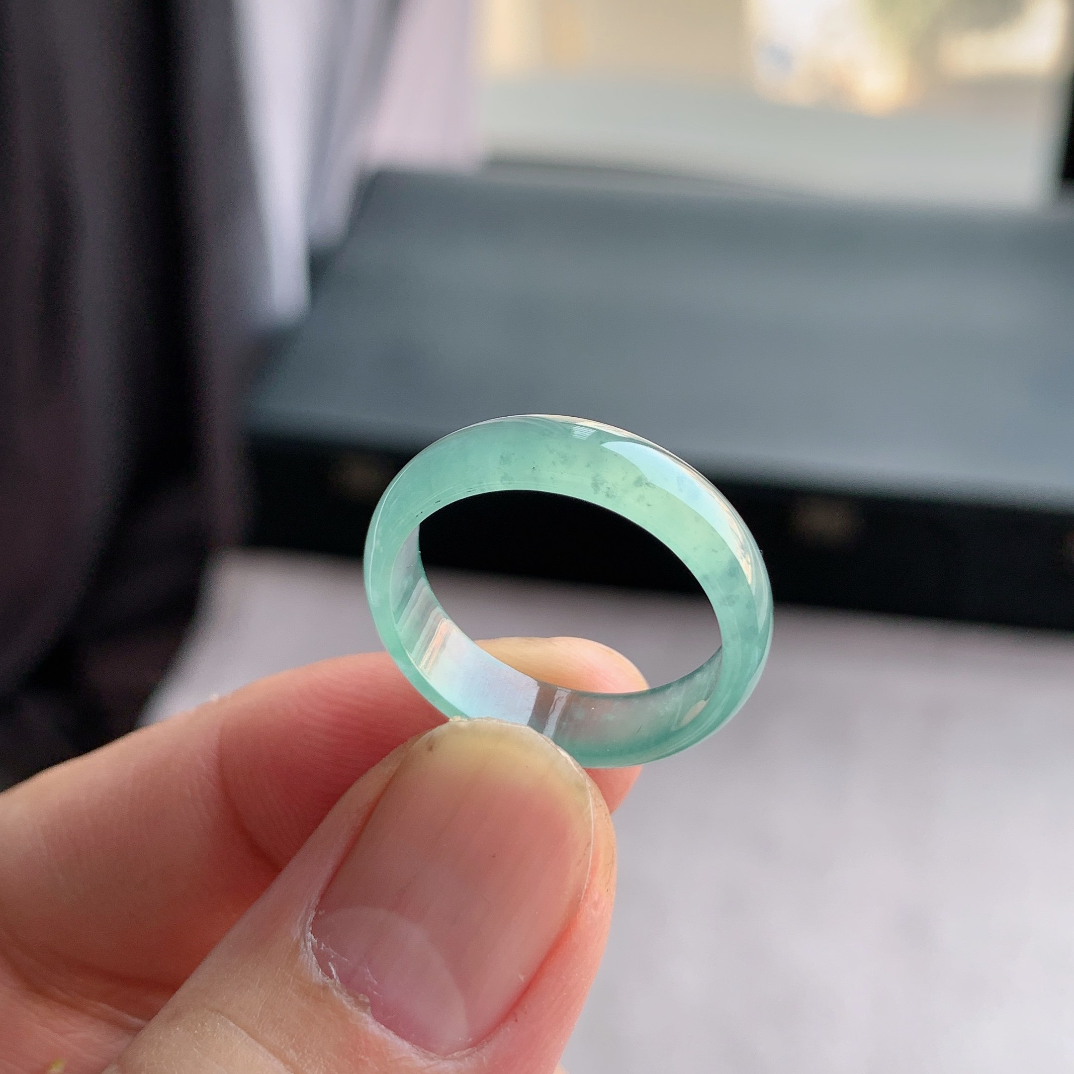 天然A货翡翠 冰种20号葡萄肉男女戒指指环素圈戒圈尾戒XFA4,珠宝/钻石/翡翠,戒指/指环,淘宝优惠券,粉丝福利购,淘宝优惠卷