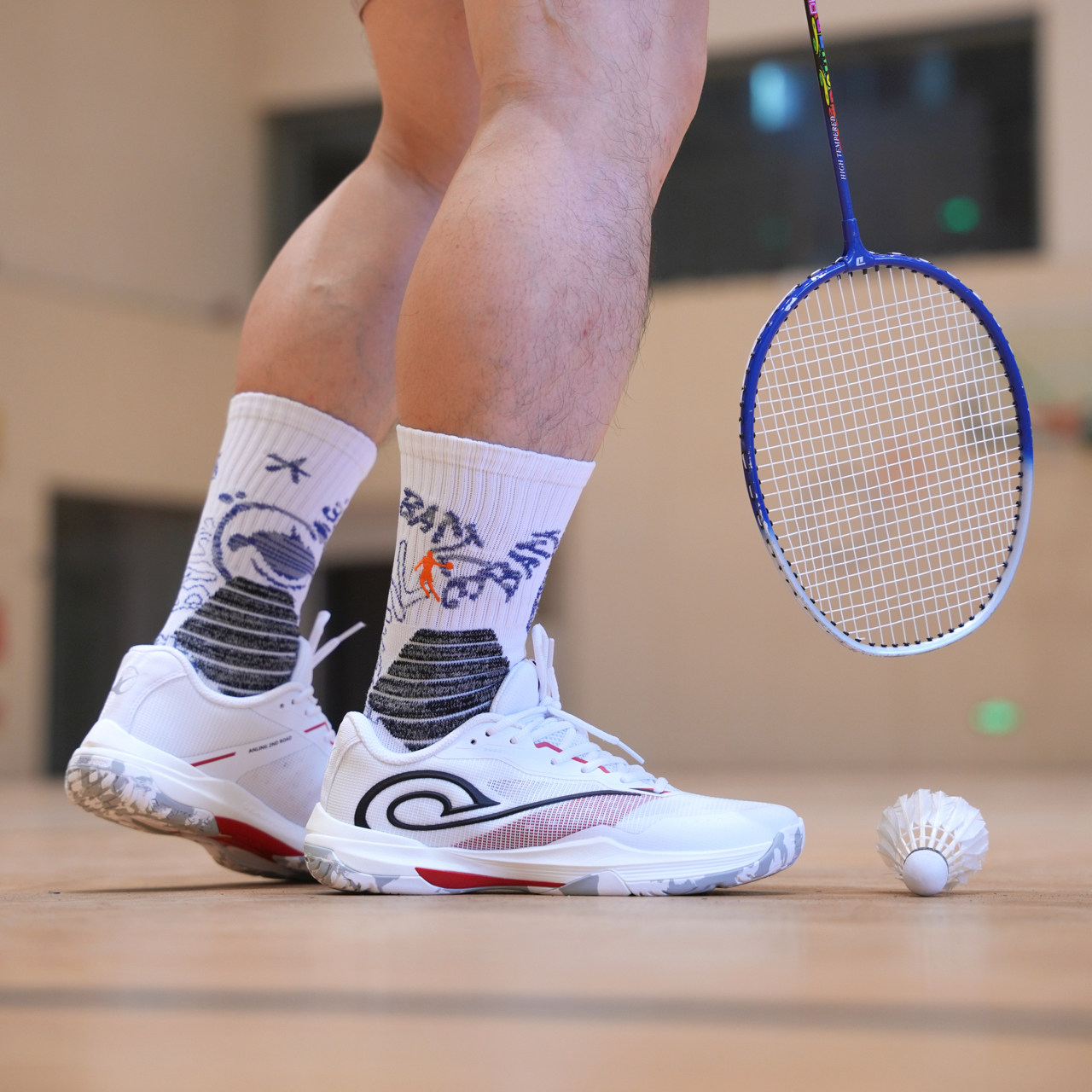 乔丹专业羽毛球鞋男款2025新款训练减震防滑专用鞋男士运动鞋女款