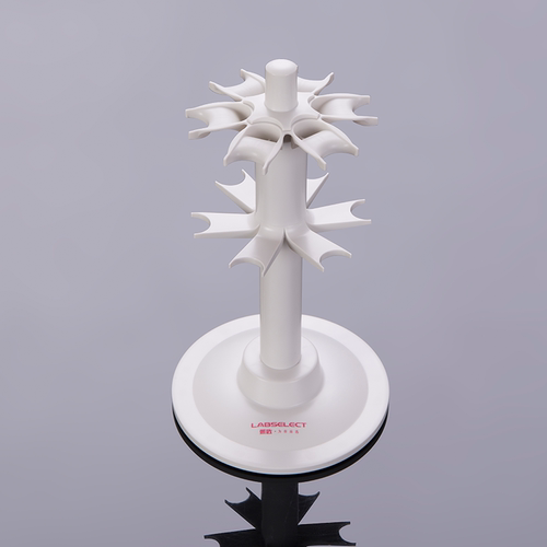 LABSELECT甄选 LC-001-0601 旋转式移液器支架 移液枪架 可放6支