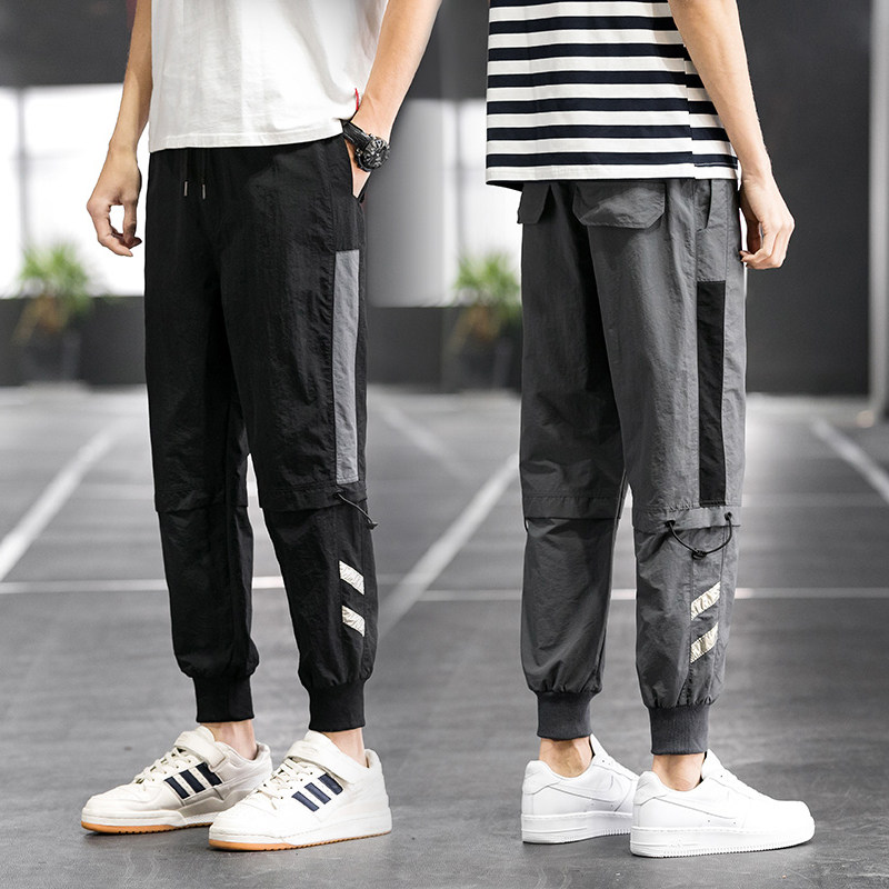 九分裤男2020新款薄款百分之.会爆【大】男士薄款大码宽松休闲裤|msdalam kategori Pakaian Lelaki, seluar santai - dari Buy2taobao.com untuk memberikan perkhidmatan ejen Taobao profesional membeli