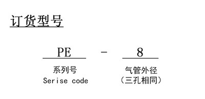 白色气动三通接头变径T型PE6/PE12气管快速插PE4PE8PE10塑料PE16