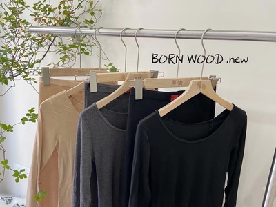 超薄保暖长袖羊绒发热衣简约