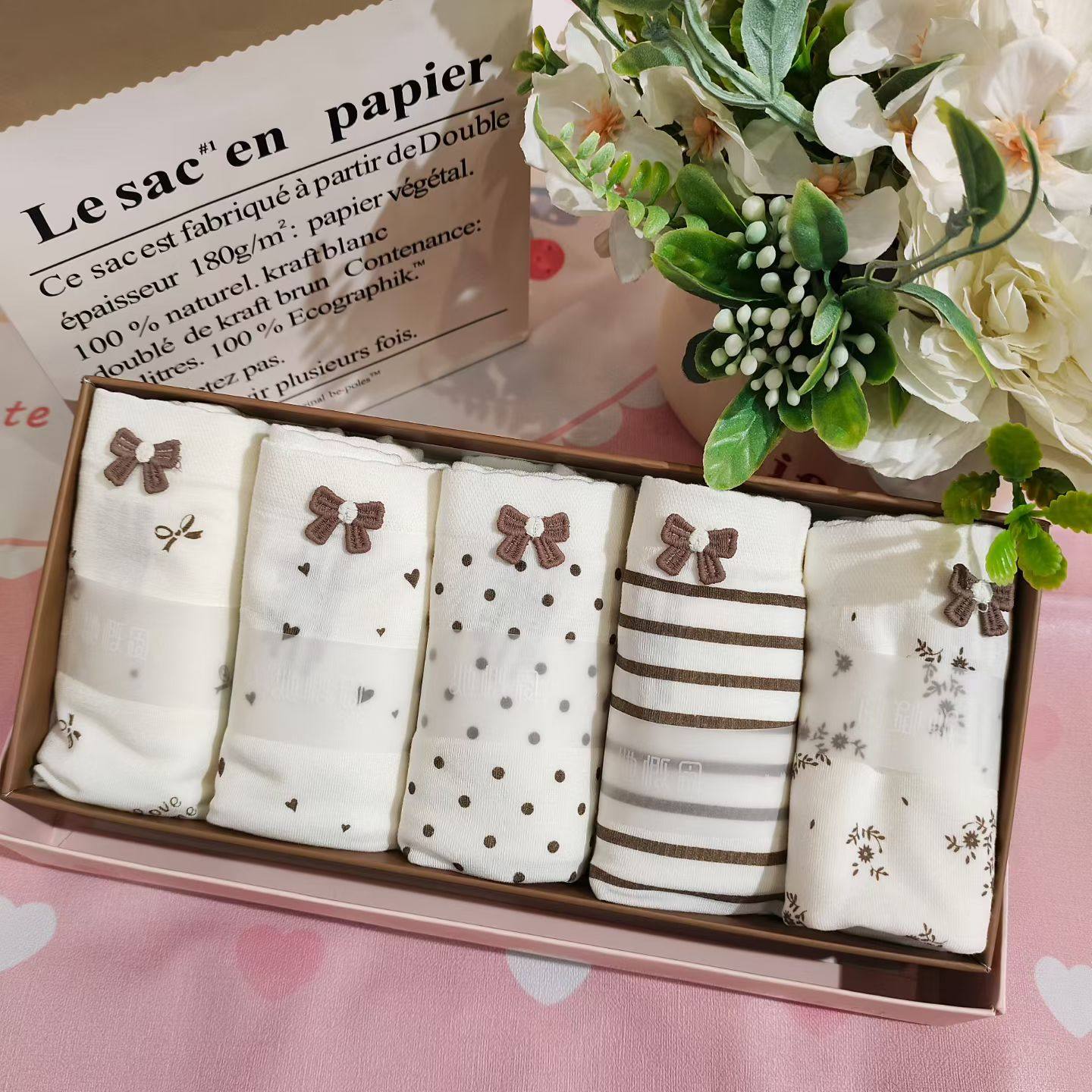 她概念专柜纯棉内裤女2026新款学生蝴蝶结抗菌中腰透气三角短裤头,女士内衣/男士内衣/家居服,女三角裤,淘宝优惠券,粉丝福利购,淘宝优惠卷