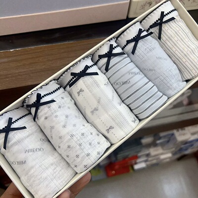 秘语专柜内裤2026新款纯棉学生少女婴肤棉弹力中腰透气短裤头包臀