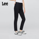 高腰莱卡黑色女牛仔裤 五袋款 Lee舒适经典 休闲潮流 张凌赫代言