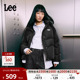 立领插肩袖 Lee25秋冬新品 舒适版 小Logo设计女羽绒服休闲潮流