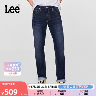 726标准中腰直脚深蓝男牛仔裤 Lee24春夏新品 潮流LMB1007263QJ 391