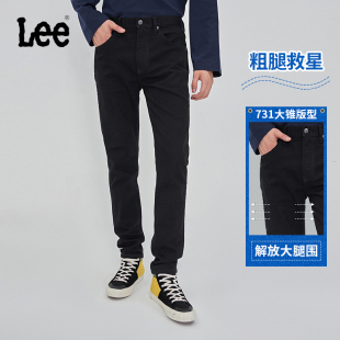 男牛仔裤 五袋款 Lee中腰锥形日常显瘦经典 休闲潮流 张凌赫代言