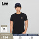 修身 短袖 版 圆领渐变效果印花Logo男士 T恤休闲潮流 经典 Lee商场同款