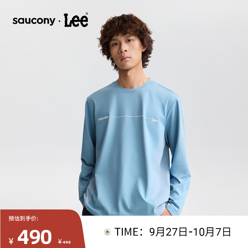 Saucony联名款 胸前有联名印花Logo