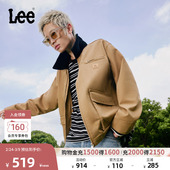 大口袋设计男女同款 翻领工装 夹克外套休闲潮流 撞色经典 Lee舒适版