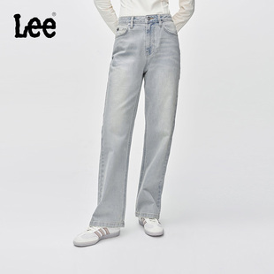 蓝色女牛仔裤 Lee429标准中腰直脚五袋款 潮流A08979 张凌赫代言