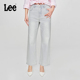 设计浅蓝色女牛仔裤 Lee宽松直筒五袋款 潮流A08091 张凌赫代言