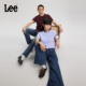 Lee标准版 T恤休闲潮流LUT0053984LE 短袖 圆领经典 小Logo男女同款