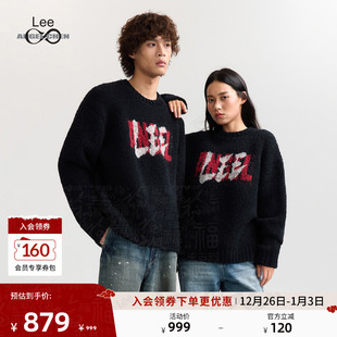 大Logo男女同款 25冬新舒适版 毛衣 CHEN联名商场款 Lee × ANGEL