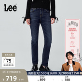 窄脚莱卡女牛仔裤 美颜牛仔405修身 Lee商场款 潮流 张凌赫代言