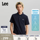 polo衫 翻领小刺绣Logo设计男轻薄短袖 潮流 标准版 Lee26年春夏新品