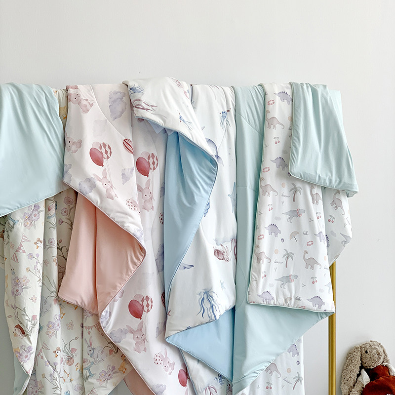 夏季A类凉感儿童夏被卡通气球兔宝宝空调夏凉被1.2幼儿园午睡盖被,婴童用品,被子/被芯,淘宝优惠券,粉丝福利购,淘宝优惠卷