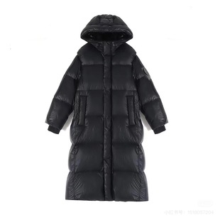 男女同款 黑钻鹅绒长款 极寒黑金系列 888 高某梵2.0升级版