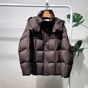 MM麦麦2025秋冬新款90鹅绒连帽保暖泡芙面包服羽绒服女5GA280111Q