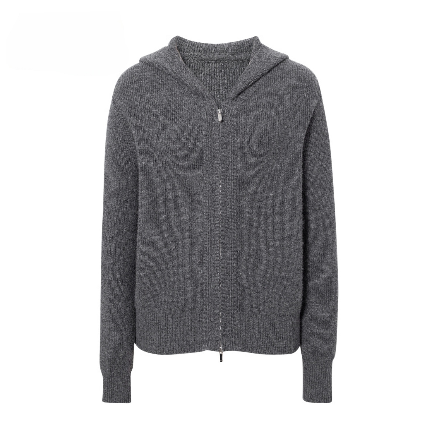 山羊绒连帽针织开衫毛衣女上衣