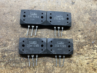 两对价格 拆机 日本三肯管2SC3264 2SA1295 功放音频对管