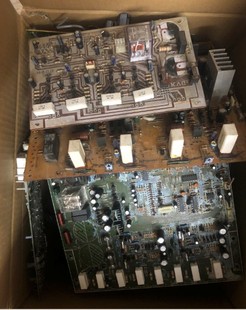 1KG 处理废品功放板 前级信号板 断板PCB 报废线路板拆机电路板