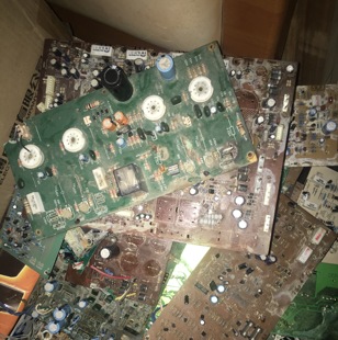 处理废品功放板 前级信号板 报废线路板拆机电路板 断板PCB