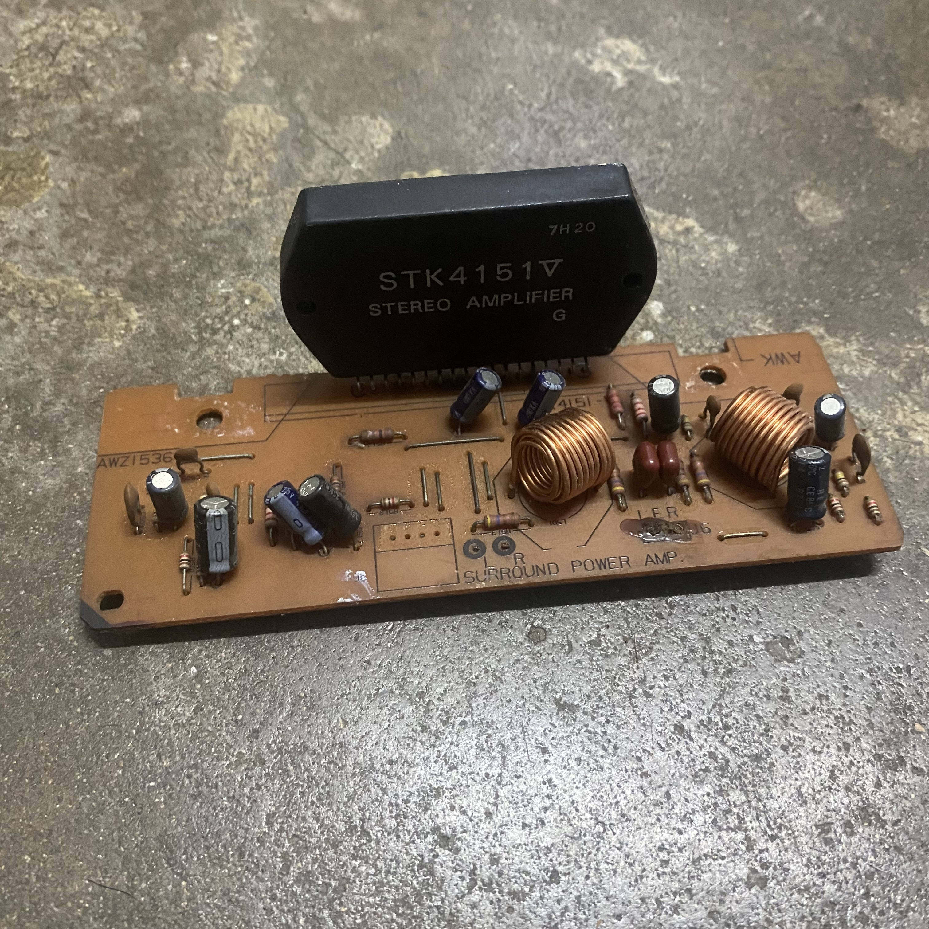 当材料卖不包用 进口拆机厚膜功放板 stk4151