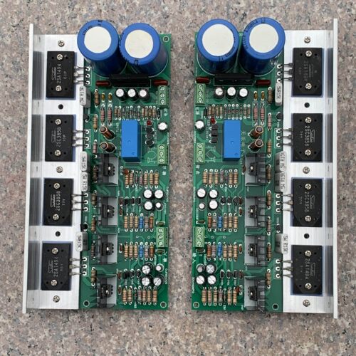 成品板hifi大功率功放板家用成品发烧拆机三肯对管 3858 1494