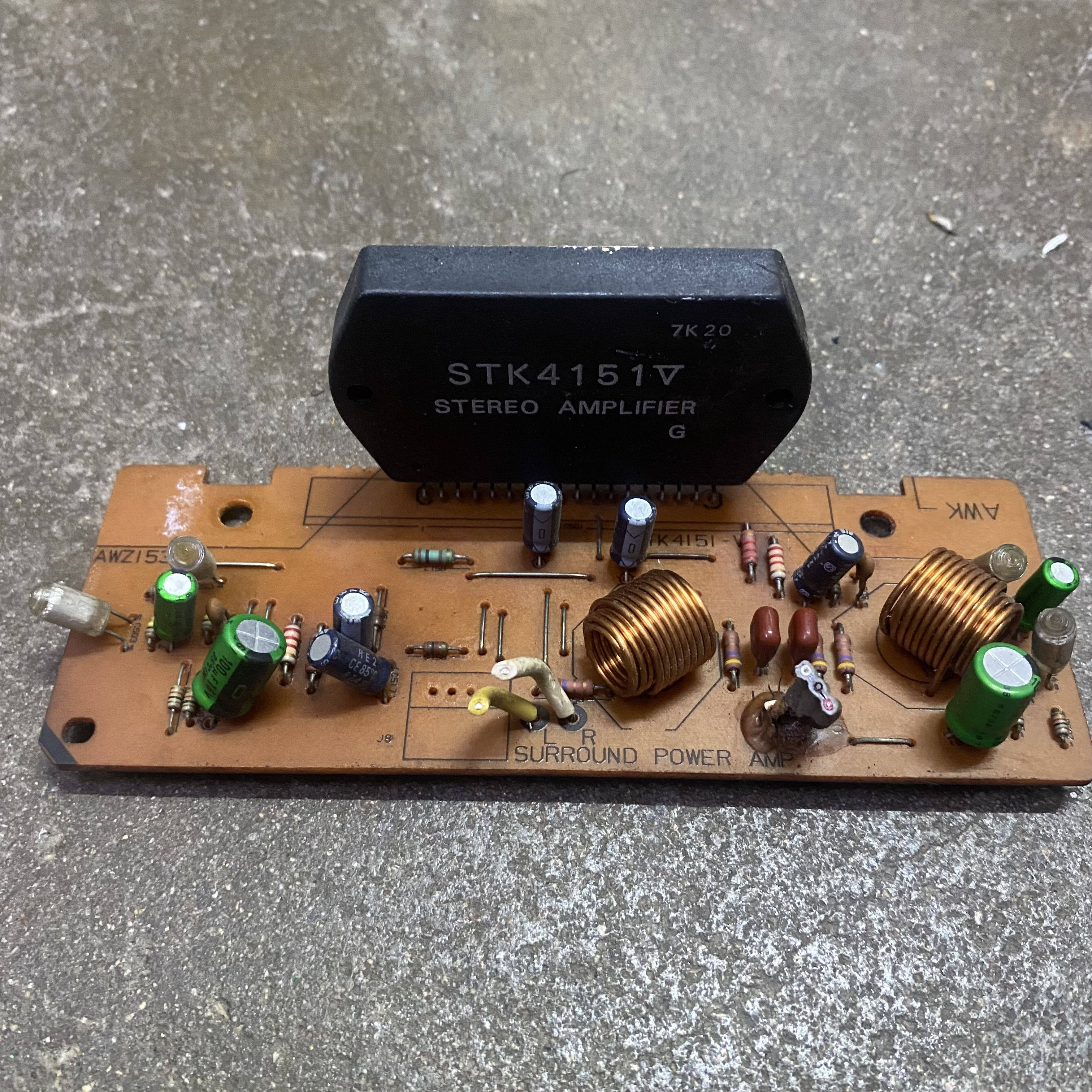 当材料卖不包用 进口拆机厚膜功放板 stk4151