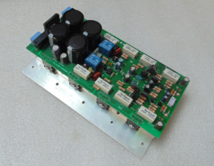 原装东芝5200 1943对管大功率双声道功放板 后级 八管舞台功放