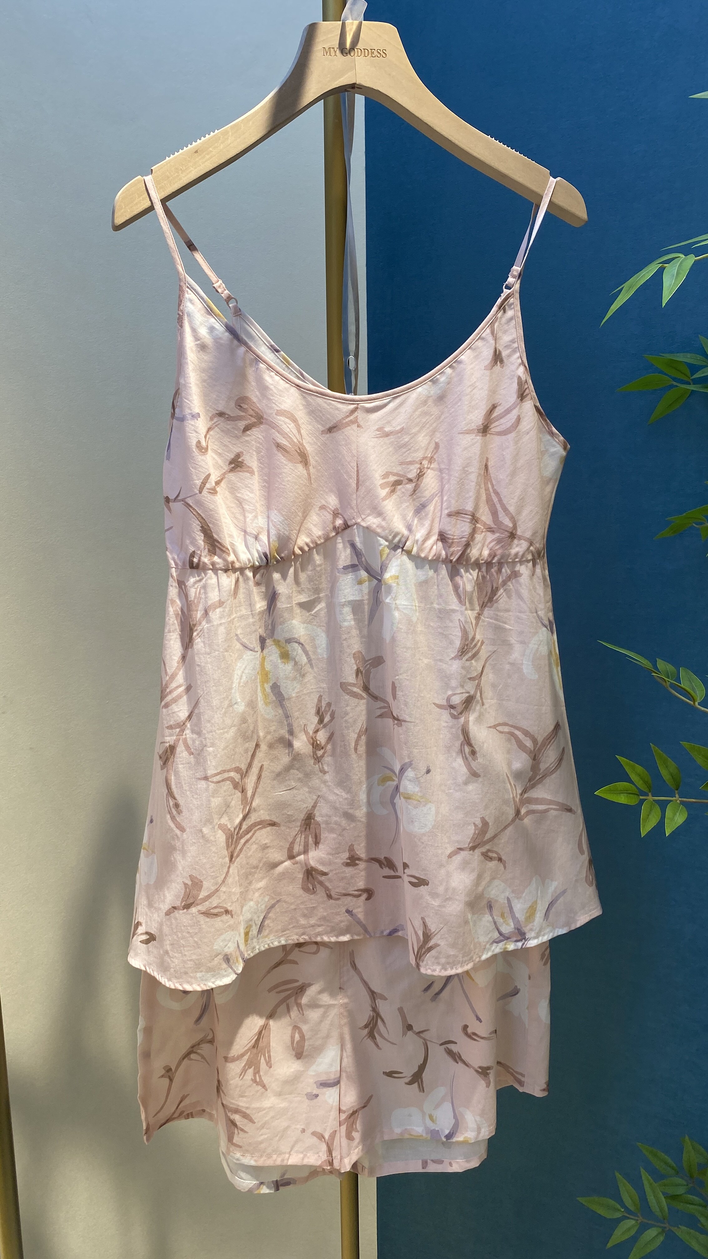 宽画夏季纯棉新款家居服套装宽松睡衣/家居服套装