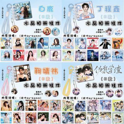 白鹿B款画册水晶挂件多款IP