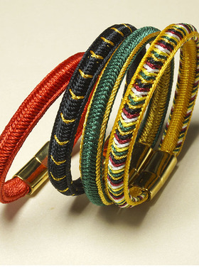 简约男女情侣手绳定制鱼骨手链