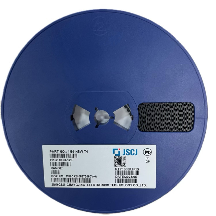 包邮3000只 IN4148W SOD-123 丝印T4 1N4148WS 323贴片开关二极管