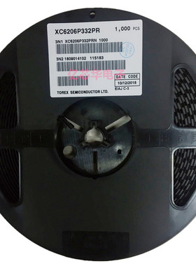 LDO稳压芯片3V0 XC6209F302MR 300MA封装SOT23-5 低压差线性稳压