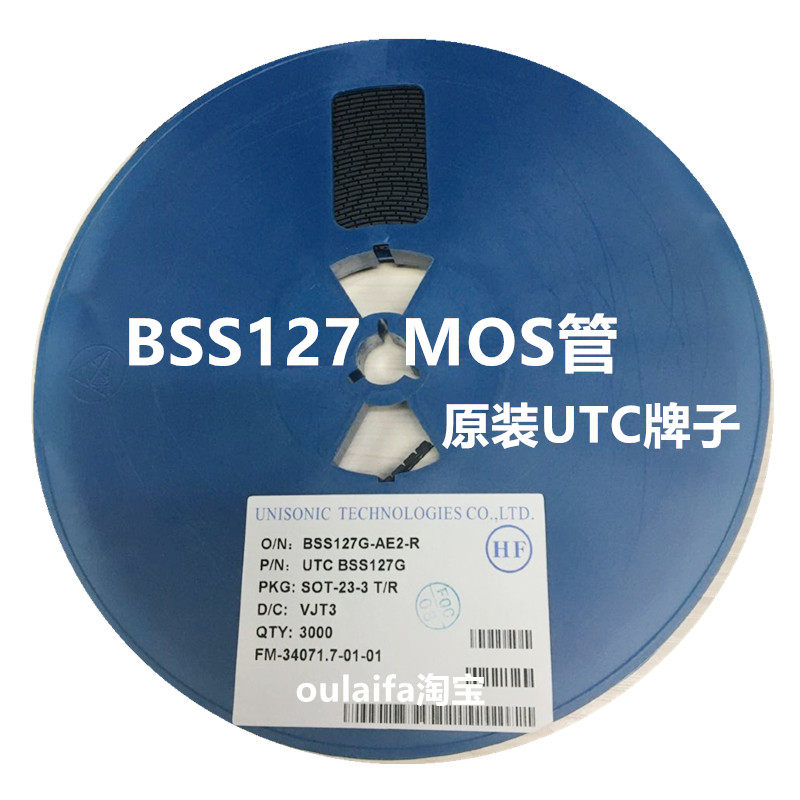 BSS127G-AE2-R BSS127 H6327 N沟道600V 0.021A 贴片SOT-23 MOS管