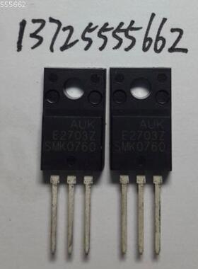 现货原装AUK SMK0760  STK07A60 直插 TO-220F 7A 600V 电源MOS管