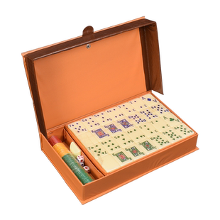 御圣拉美扑克麻将牌锄大地麻将拉密扑克牌亚克力材质大D麻将56张