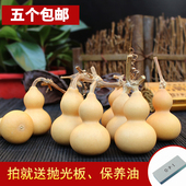 天然精品带龙头手捻葫芦文玩把玩手捏摆件大葫芦挂件特小迷你葫芦