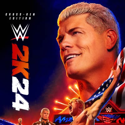 PS5 PS4游戏 英文 WWE 2K24 美国职业摔角联盟 数字下载版 可认证