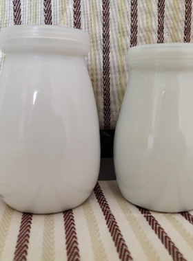 200ML240ML白瓷酸奶瓶老北京白瓷奶瓶罐布丁杯牛奶杯罐定制golo