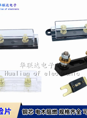 ANL大平插保险丝大号螺叉栓式汽车保险底座30A50A80A100A400500A
